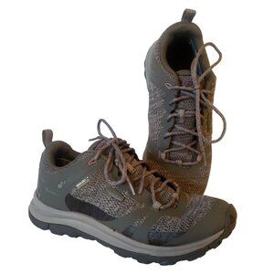 Keen Terradora II Shoes Womens Sz 7 W Waterproof Hiking Olive Athletic Sneakers